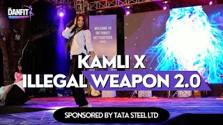 KAMLI X ILLIGAL WEAPON 20 Dance choreography by THE DANFIT INTERNATIONAL [upl. by Lydie]