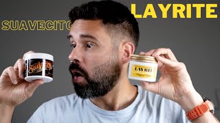 What a Difference Layrite VS Suavecito Original Hold Pomade [upl. by Enad]