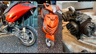 Piaggio zip full build [upl. by Cohla]