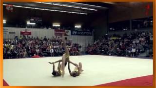 Turnclub Athena JUN WG Dynamic Tonniau Lotte Dedrie Lotte and Sambaer Zita Fiac 2015 [upl. by Atteiram]