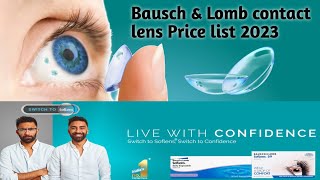 Unbelievable Bausch amp Lomb Contact Lens Prices for 2023 [upl. by Limhaj17]