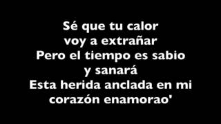 David Bisbal  Lloraré las penas letra [upl. by Ramor621]