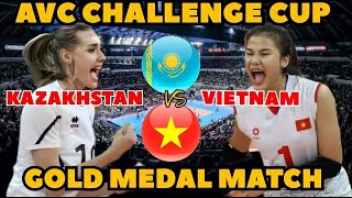 KAZAKHSTAN vs VIETNAM AVC CHALLENGE CUP FOR WOMENS VOLLEYBALL 2024 LIVE SCOREBOARD [upl. by Monty]