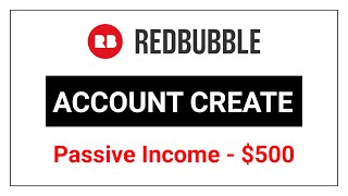 Redbubble Account Create – redbubble bangla tutorial – Graphic Design Passive Income [upl. by Charie]