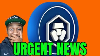 Cryptocom Holders URGENT NEWS Cronos Will Make CRO COIN explode 2025 [upl. by Zednanref]