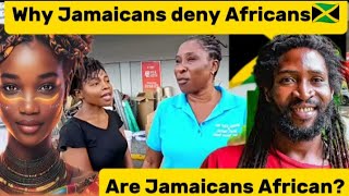 SHOCKING ‼️ WHAT JAMAICANS 🇯🇲THINK OF AFRICANS [upl. by Elladine]