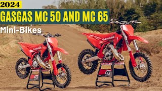 2024 GASGAS MC 50 AND MC 65 LAUNCHING TWO KID FOCUSED OFF ROAD BIKES [upl. by Euqinotna]