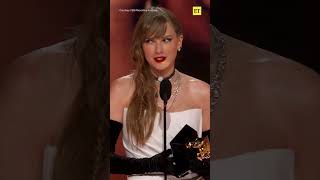 Taylor Swift Announces A NEW ALBUM At the GRAMMYs shorts [upl. by Winfred]