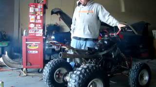 Starting 87 Honda TRX250X Cold Start [upl. by Eryn417]