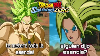 DRAGON BALL SPARKING ZERO  INTERACCIONES ESPECIALES DE BROLY DBZ [upl. by Huberty]