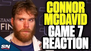 Connor McDavid Reacts To Stanley Cup Loss Moments After Game 7 [upl. by Klotz219]