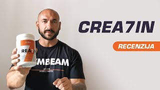 Recenzija l Kreatin Crea7in za rast snage i mišića 💪l GymBeam [upl. by Rohclem]