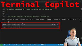 VSCodes Inline Terminal Copilot [upl. by Areivax]