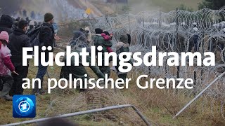 Flüchtlingsstreit mit Belarus EU fordert weitere Sanktionen [upl. by Handbook]