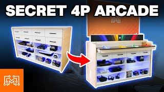 Secret 4Player Arcade with build plans [upl. by Ferguson]