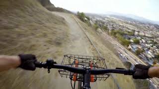 Gravel Bike Trails in Los Angeles  Elysian Park’s Portola Frogtown Trail Above the 5 FWY [upl. by Isaak]