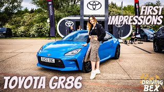 Toyota GR86 First Drive On Millbrooks Hill Route  Toyota GR86 First Impressions [upl. by Rede]