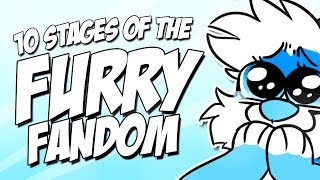 The 10 stages of the Furry Fandom [upl. by Siugram]