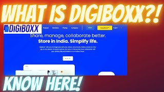 WHAT IS DIGIBOXX KNOW HERE digi boxx digibox digi box is digiboxx safe indian cloud digiboxx [upl. by Ymaral]