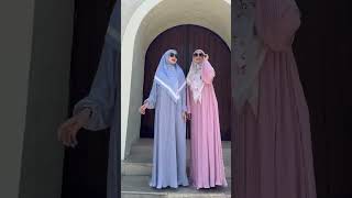 GAMIS PLISKET BIRU ✅️ elsahijabtrendy cerutybabydoll plisket ootdhijab [upl. by Essy]