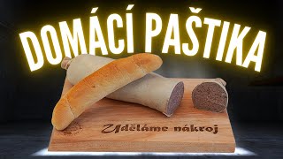 DOMÁCÍ PAŠTIKA  jednoduchý chutný recept pomoci tyčového mixéru za pár drobných [upl. by Einaoj]