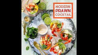 Australian Prawn Cocktail with Mango Lime and Sesame Seeds on Ice [upl. by Peti]