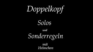 Doppelkopf Solo  Solos spielen  Sonderregeln  Helmchen [upl. by Anivek]