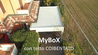 Pergola MyBoX con tetto coibentato  wwwgazebiprofessionalicom [upl. by Eimak]