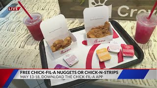 Get free ChickfilA nuggets and chicken strips this week [upl. by Eninaj]