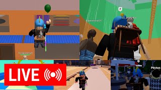 LIVE STREAMING RETURNS  Roblox Live [upl. by Nosnek]