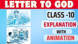 A Letter to God  Class 10 In English  Full Chapter  Summary Explanation [upl. by Mallina739]