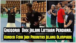 Gregoria Dkk Jalani Latihan Perdana Kondisi Fisik Jadi Prioritas Jelang Olimpiade [upl. by Aztiraj]