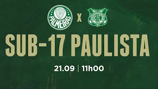 JOGO COMPLETO  PALMEIRAS 6 X 1 COSMOPOLITANO  PAULISTA SUB17 2024 [upl. by Anaiv472]