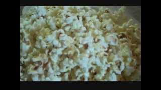 How to Make Homemade Organic Popcorn [upl. by Lirbij]