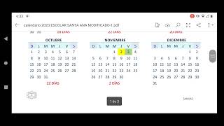 Calendario escolar 2023 con días de asueto periodos y trimestres de evaluación [upl. by Bradstreet]