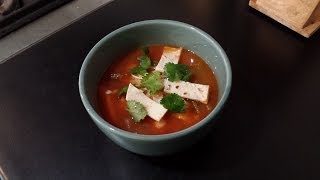 Make Chicken Tortilla Soup  Halloween Day Tradition Soup Recipe [upl. by Sallyann297]