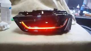 dynamic turn signal for Audi A4 B85 [upl. by Enyawad]