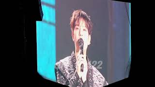 241114 eungmin singing quotTracing a Dreamquot  Opening Ment DominATE in Japan [upl. by Liauqram]