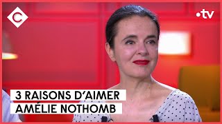 Amélie Nothomb  le livre des sœurs  C à vous  30082022 [upl. by Evilo456]