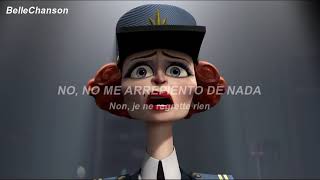 Non je ne regrette rien  Madagascar 3  Sub Español  Francés [upl. by Agle]