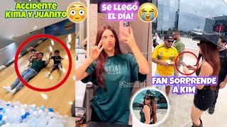 FAN SORPRENDE A KIMBERLY LOAIZA😱 KIMA Y JUANITO TUVIERON UN ACCIDENTE😳La Despedida Tour♥️ [upl. by Ennyletak473]