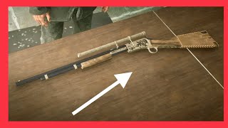 Top 3 varmint rifle customization Red dead redemption 2 [upl. by Alves]