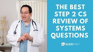 The best step 2 CS review of systems questions [upl. by Ecnatsnoc]