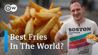 What’s the secret of Belgian Fries  Europe’s Best Street Food [upl. by Eelyrehc]