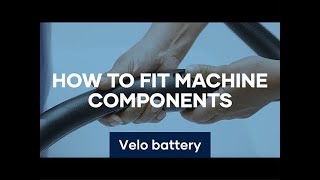 How to fit machine components  Velo cordless backpack vacuum  Pacvac product training video [upl. by Iralam]