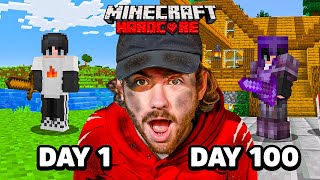 I Survived 100 Days Of Hardcore Minecraft [upl. by Tobey146]