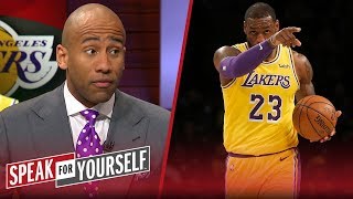 Dahntay Jones defends LeBron James comments about claiming hes the GOAT  NBA  SPEAK FOR YOURSELF [upl. by Dasya]