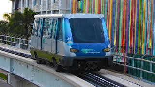 Miami Metromover Actions MiamiDade Transit [upl. by Ede]