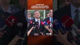 Hulusi Akar tazminat davası açtıÖzelden sert tepki Bulunduğun mevki bile sana çok shorts [upl. by Trillby196]