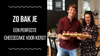 Perfecte cheesecake voor Kerst  Philadelphia Cheesecake Masterclass  Francesca Kookt [upl. by Palmer467]